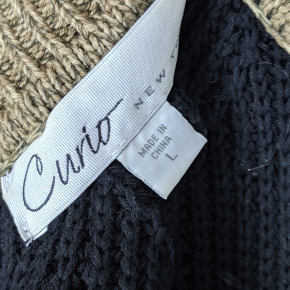 Curio | Anthro Knit Striped Sweater Dress - E40 - Picture 6 of 7